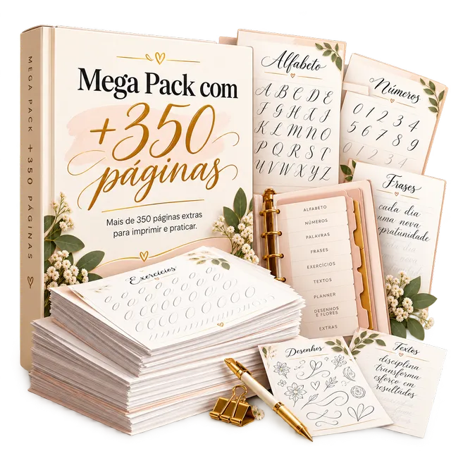 Mega Pack com +350 páginas