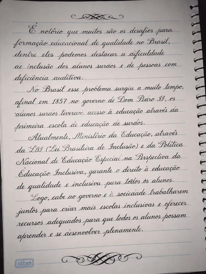 Caligrafia depois do método, ampliada